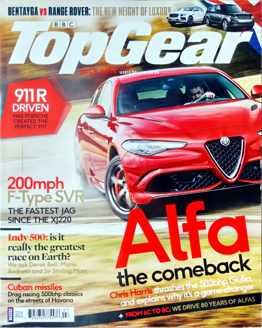 Image of Top Gear - 2016-07 - cover