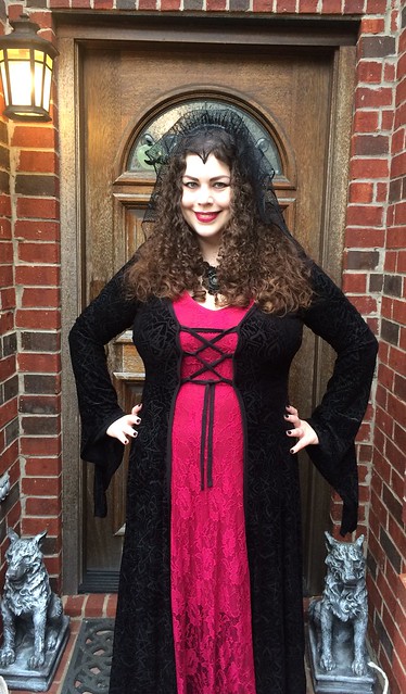 Dracula's Bride.  (We were headed to the theater for a vampire-inspired ballet and an airing of the Coppola 