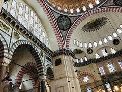 Interior Sultan Ahmed Mosque