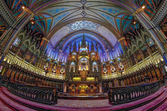 NOtre Dame de Montreal: una basílica de extremos
