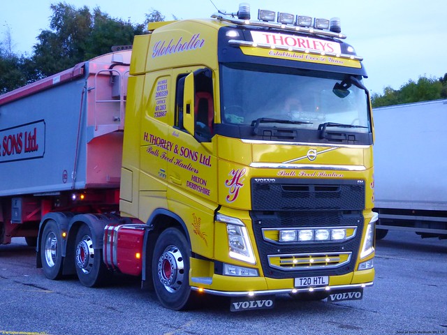 Volvo 500 FH4 T20 HTL H.Thorley & Sons Ltd the driver was great