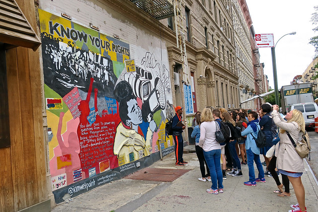 Know Your Rights Mural, New York, NY
