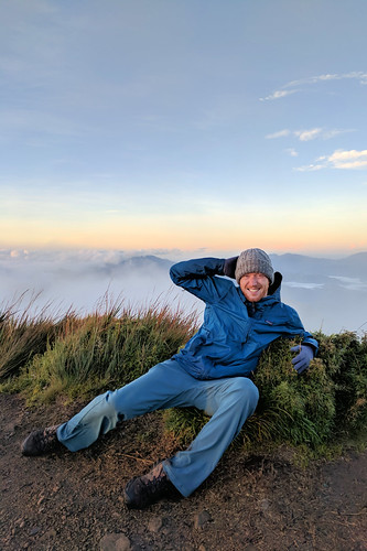 At Mt Pulag Summit by Vinchel, landscape mist mountain sky grass tree forest mountainside travel outdoor philippines pulag google p