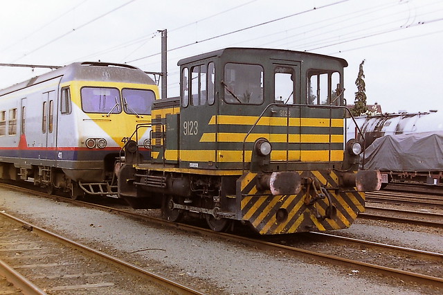 SNCB/NMBS BELGIAN RAILWAYS CLASS 91 DIESEL SHUNTER 9123