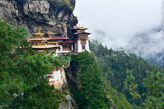 Paro Taktsang (or Tiger's Nest). Paro, Bhutan.