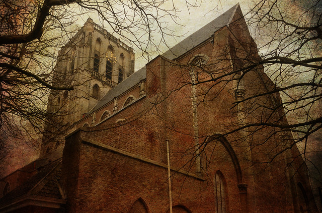 Sint-Catharijne church, Brielle, Zuid-Holland.