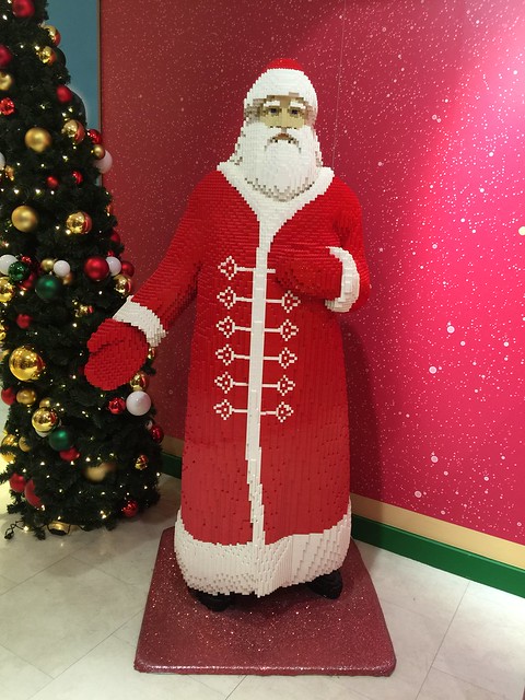 Life Size Lego Santa Claus - Arnotts Department Store, Dublin