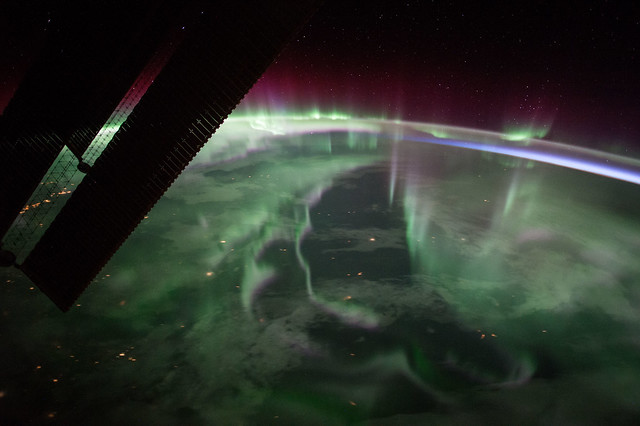 Northern Lights Over Canada