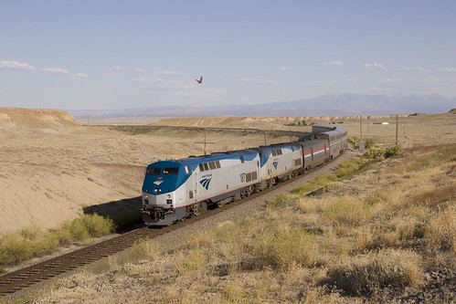 amtrak zephyr train californiazephyr amtrak5 passenger p42 ge amtk187 amtk132