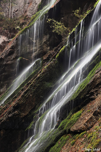 cascade kaskade wasserfall wimbachklamm wasser water fels rock langzeitbelichtung longexposure ramsau waterfall moos