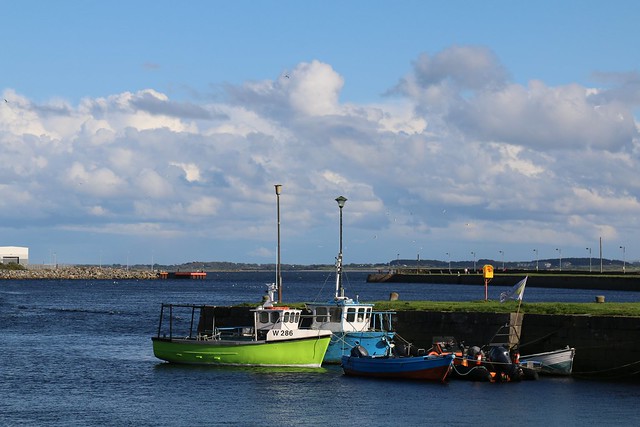 21st September 2017. Boats at Claddagh Quay, Galway, County Galway, Ireland.