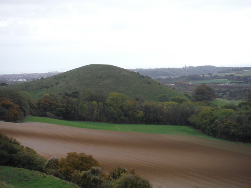 Summerhouse Hill from Tolsford Hill SWC Walk 93 - North Downs Way: Sandling to Folkestone or Dover