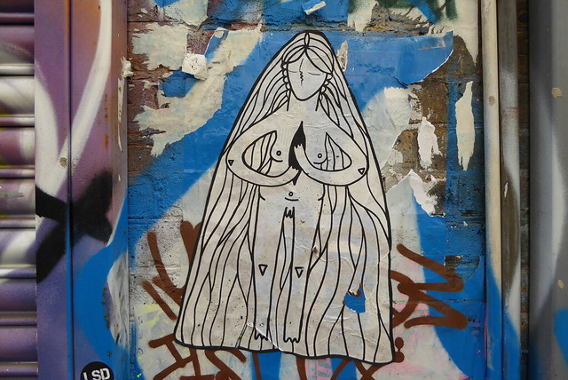 Mali Mowcka street art, Shoreditch