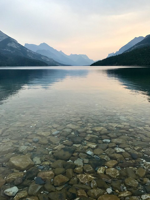 Upper Waterton Lake from the campground