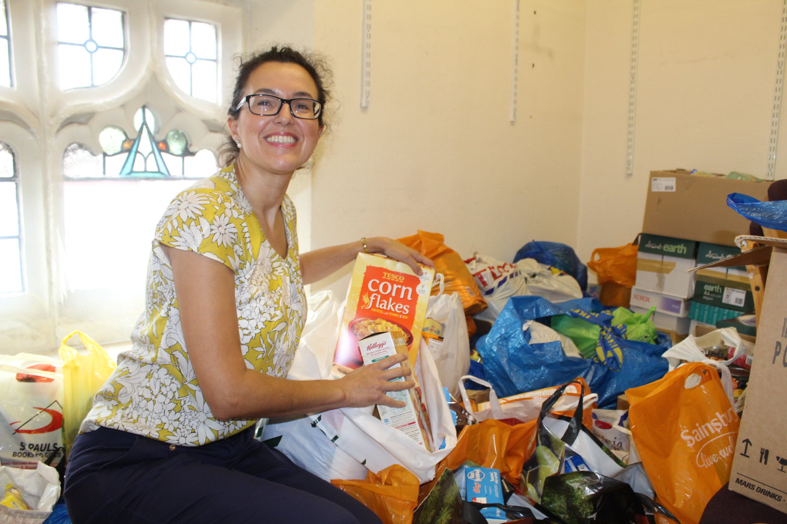 The Renewal Programme's Harvest  Festival Donations