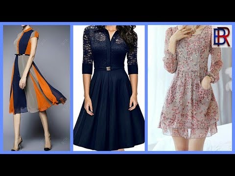 new casual frock design 2018