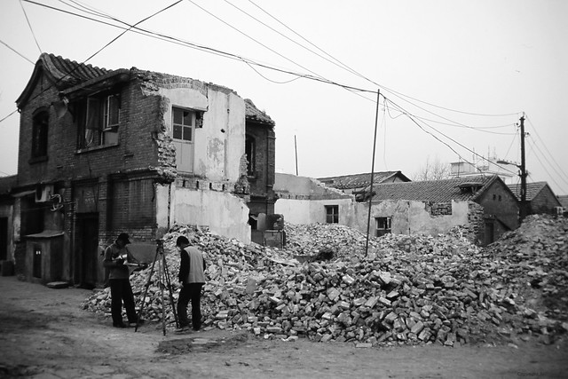 Hutong destruction Beijing