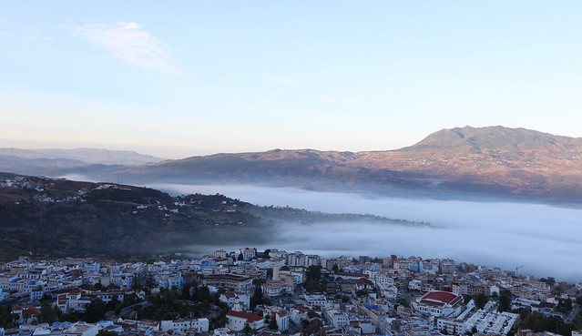 Sunrise over Chefchaouen, Morocco
