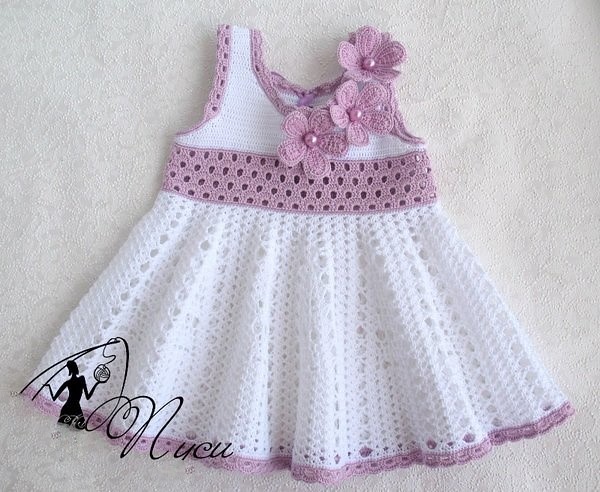 ❣☺ What a beautiful dress I loved this simple and charming pattern of crochet at the same time see only step by step free. good night friends