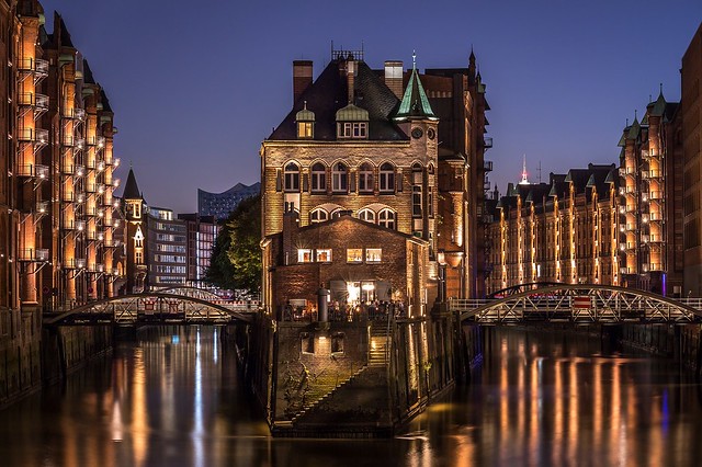 Wasserschloss in Hamburg