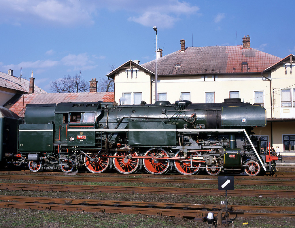 464.202 at Sumperk | This is one of the most modern steam lo… | Flickr