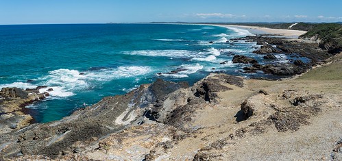coast coastallandscape northcoast nsw australia broomshead headland shorescape beach