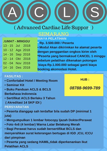 ACLS SEMARANG 2018 (JUL-DES) | by kursusaclsperkihouse06