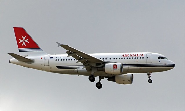 9H-AEL   Airbus A319-111 [2332] (Air Malta) Home~G 11/07/2012