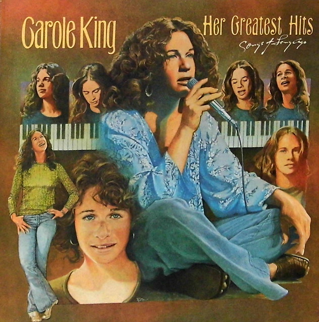 Vintage Vinyl Record Album - Carole King, Her Greatest Hits (Songs Of Long Ago), Ode Records, Catalog JE 34967, Genre - Rock, USA, Released 1978