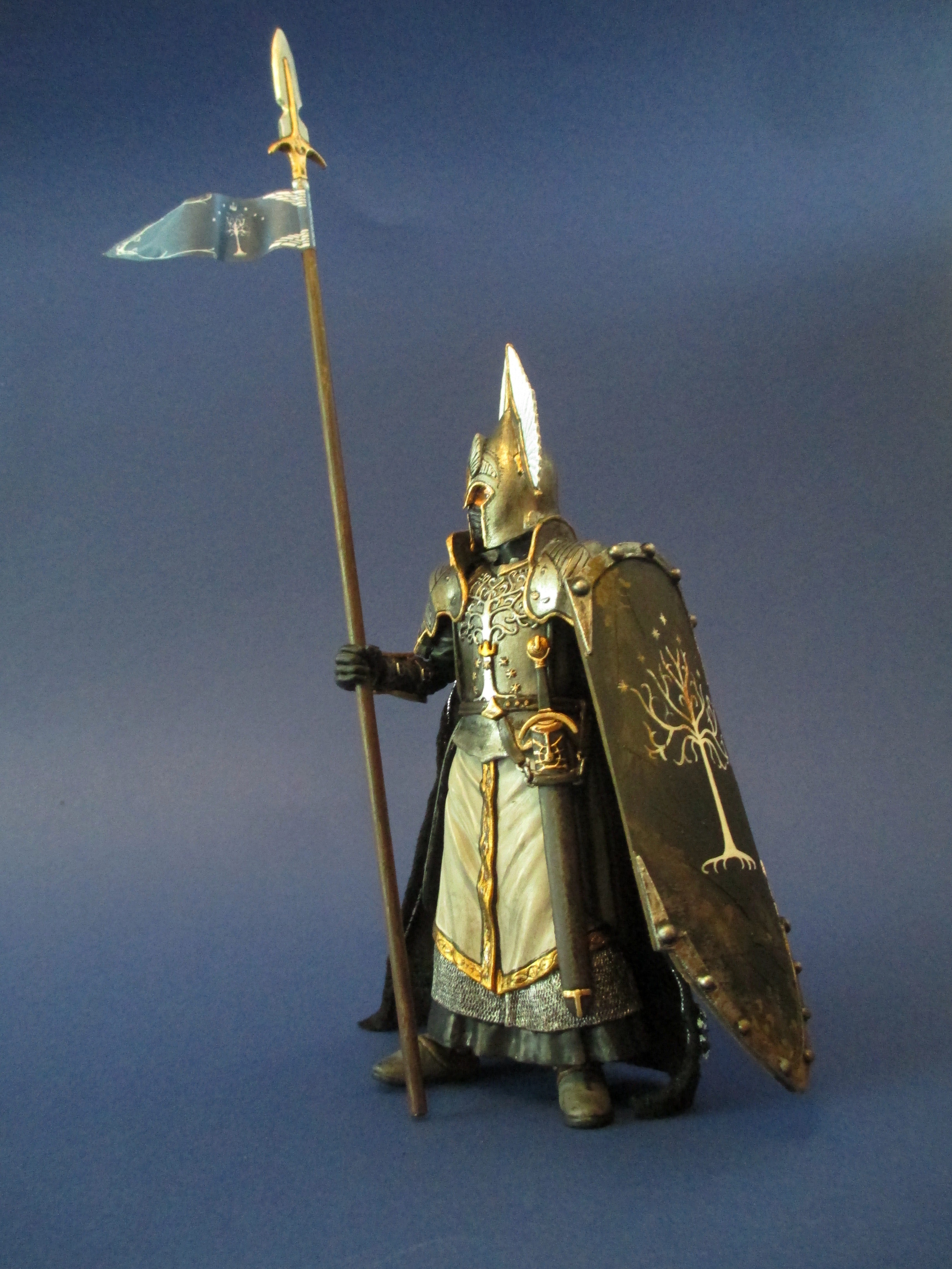 Details about   Single Medieval Knight Lord of the Rings Figures Soldier of Gondor Spear Archer 