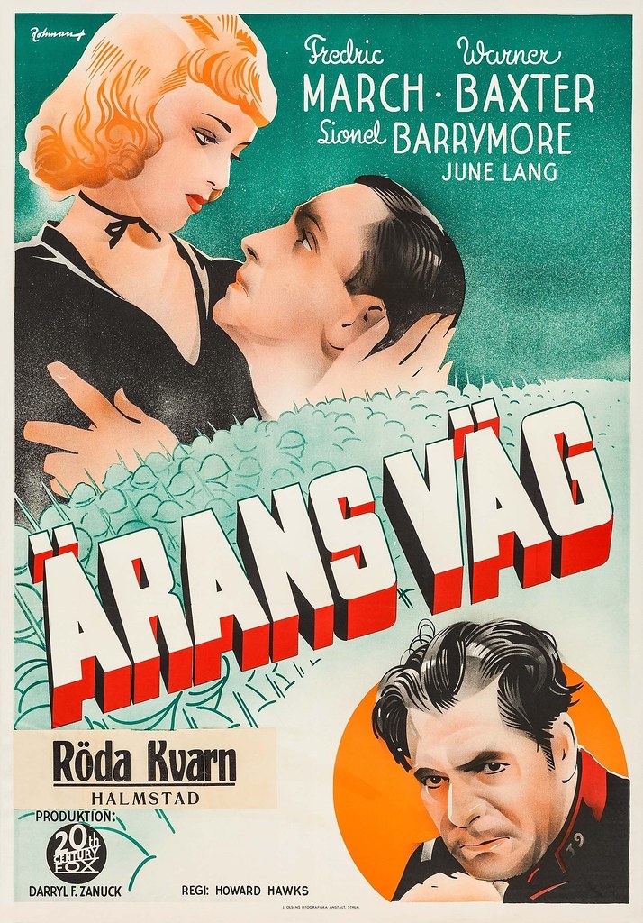 The Road to Glory (1936 / 20th Centur-Fox) (Sweden)