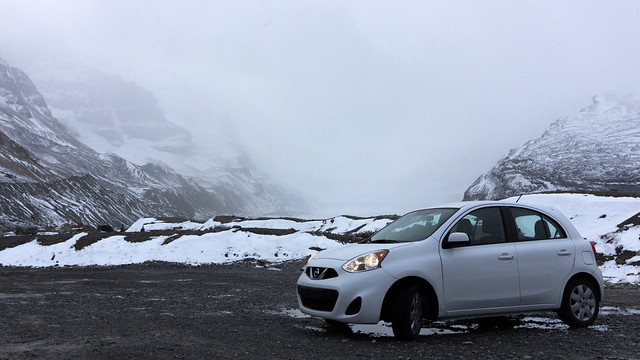 Nissan Micra - Columbia Icefield