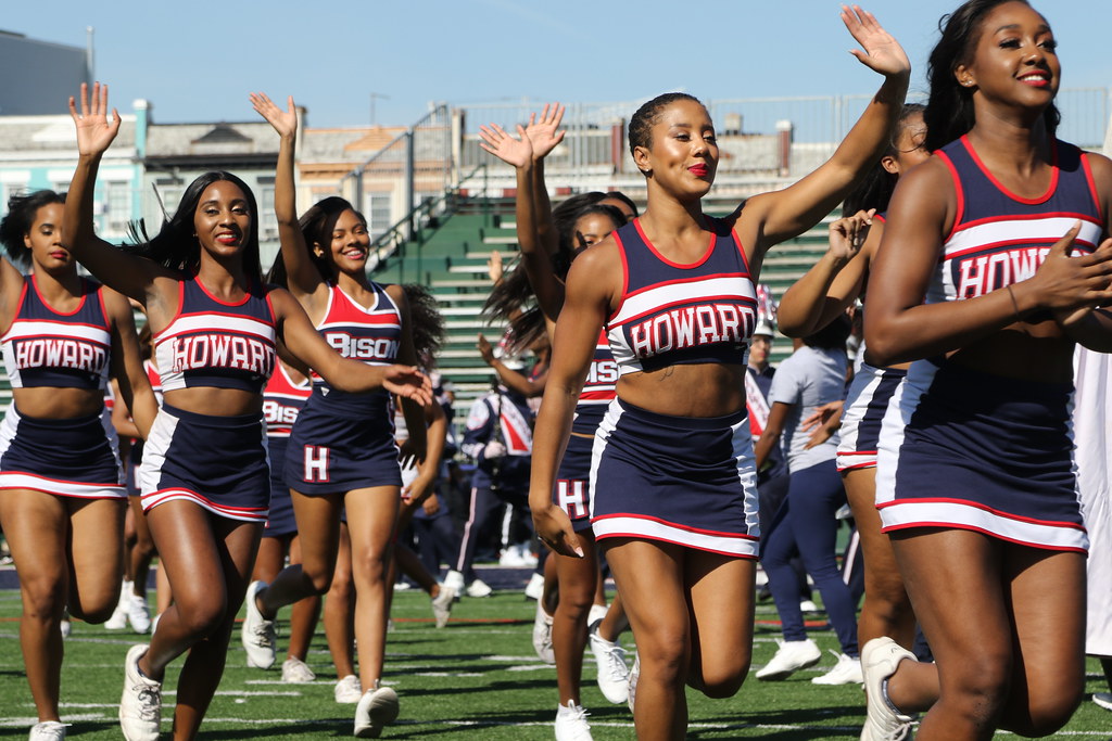Howard University Cheerleaders.