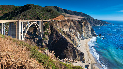 monterey california unitedstates us bridge bixbycreekbridge bixbybridge bigsur montereycounty ocean oceanfront seaside shoreline coastline hwy1 highway1 pacific
