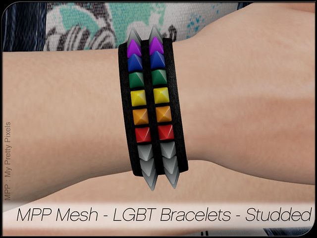 MPP-Display-LGBT-JewelsBracelets-Studded