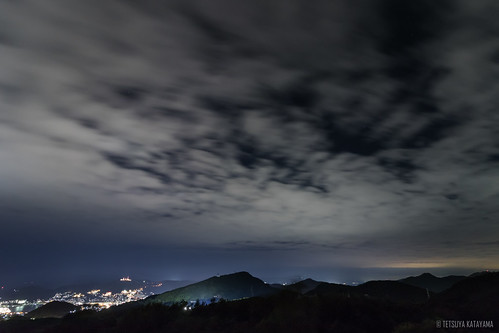japan nagasaki nature sky cloud night nightscape nightview