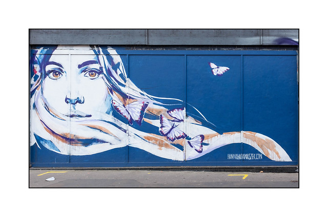 Street Art (Hannah Chloe Adamaszek), South London, England.
