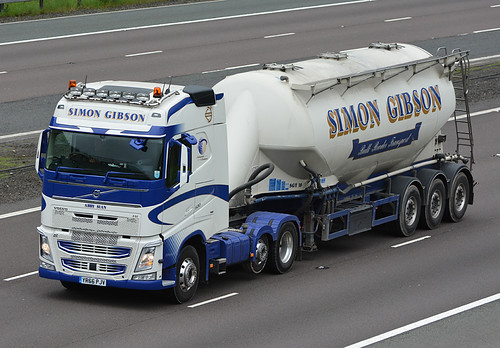 Simon Gibson     YR66PJV | by Harry's On The Road Truck Photos