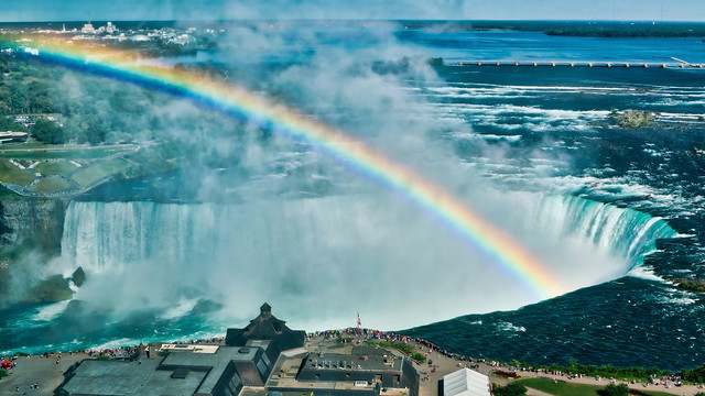 Rainbow over Niagara