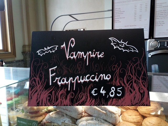 Vampire frappucino
