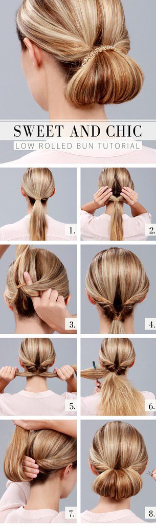 Hair Styles Ideas : Roll Updo Hairstyles for Long Hair... | Flickr