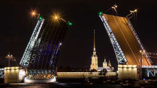 Palace Bridge, St. Petersburg
