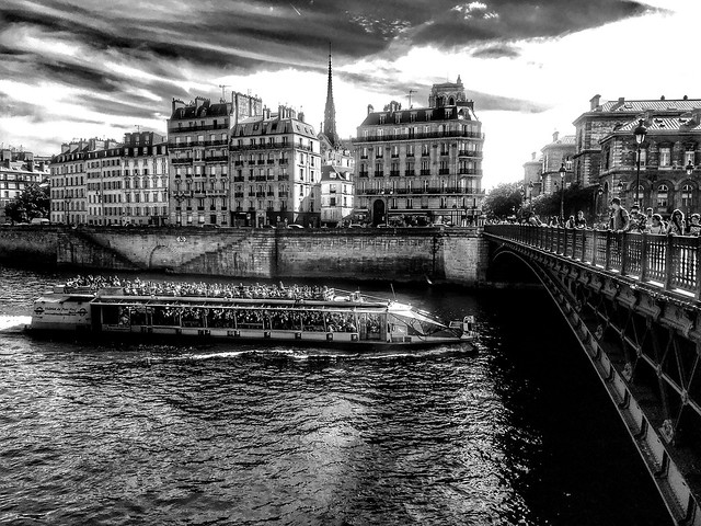 Contemplation on the Seine