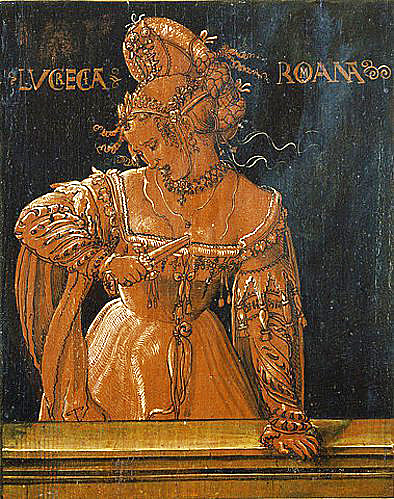 Niklaus Manuel Deutsch -  Lucrecia Romana (The death of the Lukretia) -