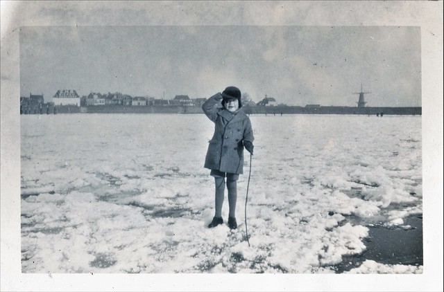 Bevroren Merwede jaren 1930