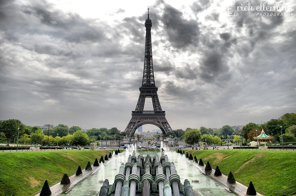 Moody Eiffel Tower
