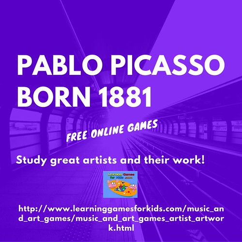 https://t.co/ITAbK2xtuR https://t.co/wR9BMO4VF7 It's Pablo Picasso's birthday - let's play! #learninggames … https://t.co/gOLmE81W4w | by Learning Game World