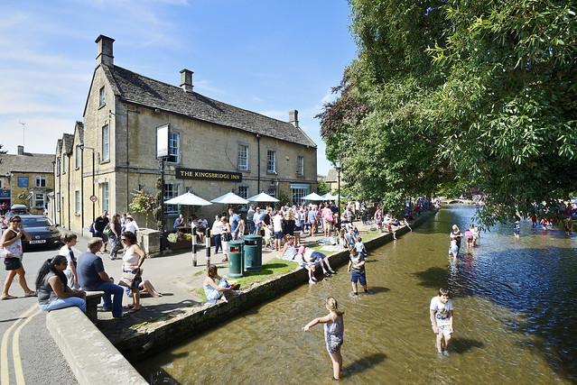 Bank Holiday In The Cotswolds, Bourton-On-The-Water 28/08/2017