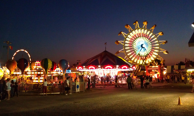 County Fair at Night