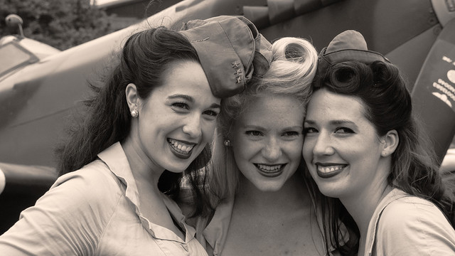 Three Girls And A Spitfire
